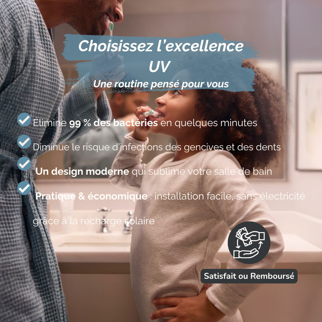 Stérilisateur UV Brosse à Dents